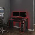 Enzo Gaming Desk - Black and Red