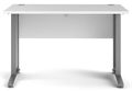 Prima White and Grey 120cm Desk