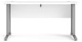 Prima White and Grey 150cm Desk