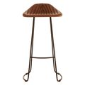 Buffalo Barstool - Set of 2 - Brown - Leather