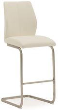 Irma Barstool - Set of 2 - White Faux Leather