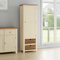 Lundy Larder Unit - 1 Door - Ivory Painted