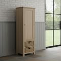 Modern Country Oak - Larder Unit - 1 Door
