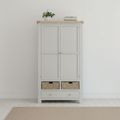Salcombe Larder Unit - 2 Door - Grey Oak