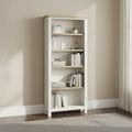 Modern Bookcase - Large - White Painted