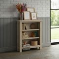 Modern Country Oak - Bookcase - Low
