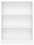 Basic White Low Bookcase