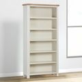 Hayley Bookcase - Large - Oak and White