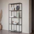Brooks Shelving Unit - Mottled Black Metal - Tall