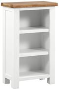 Lundy White Painted Small Bookcase