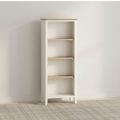 Marlow White Slim Bookcase