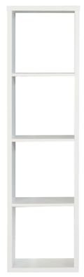 Mauro Matt White 4 Open Shelving Unit