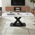 Vernal Coffee Table - White Sintered Stone