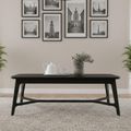 Carrington Coffee Table - 120cm - Black Oak