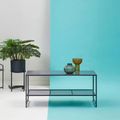 Acero Metal Coffee Table - Grey