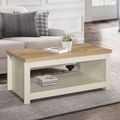 Highgate Coffee Table - 105cm - Cream Painted