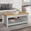 Highgate Coffee Table - 105cm - Grey Painted