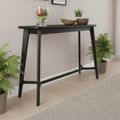 Carrington Console Table - 110cm - Black Oak