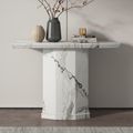 Naples Console Table - White Marble