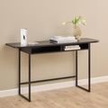 Darlington Console Table - Black Melamine