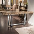 Horizon Console Table - Marble with Steel Base - Variation Available