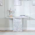 Turin Grey Marble Console Table