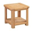 Clarion Oak Square Lamp Table