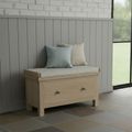Modern Country Oak - Hallway Bench - 1 Drawer