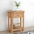 Clarion Oak 1 Drawer Console Table