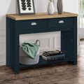 Highgate Navy Blue Painted 2 Drawer Console Table
