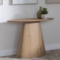 Palma Oak Oval Console Table