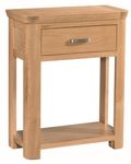 Treviso Oak 1 Drawer Console Table