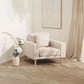 Lido Lounge Armchair - Sand - Fabric