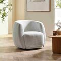 Bowline Swivel Accent Chair - Cream Fabric
