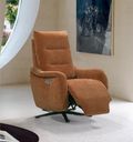 Apollo Swivel Power Recliner Chair - Orange