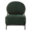Haya Retro Chair - Green Velvet Fabric