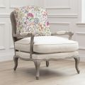 Hedgerow Florence Armchair - Stone and Lotus - Printed