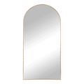 Madrid Mirror - Arch - Floor Standing - Brass - 90cm x 180cm
