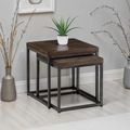 Brooklyn Nest of Tables - Set of 2 - Dark Oak