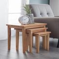 Cleo Nest of Tables - Set of 3 - Oak