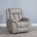 Dylan Sandstone Fabric Electric Recliner Armchair