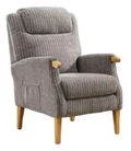Lisbon Latte Fabric Fireside Armchair