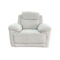 Owen Electric Recliner Armchair - Cream Fabric