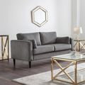 Hayward Sofa - Dark Grey Fabric - 2 Seater