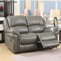 Farnham 2 Seater Recliner Sofa - Grey Leather
