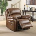 Farnham Recliner Armchair - Tan Leather