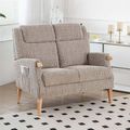 Lisbon 2 Seater Sofa - Natural Fabric