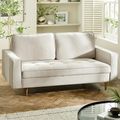 Henrietta Sofa - 3 Seater - Beige Fabric