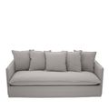 Antibes Sofa - 3 Seater - Grey Fabric