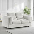 Bari Sofa - Beige Fabric - 2 Seater